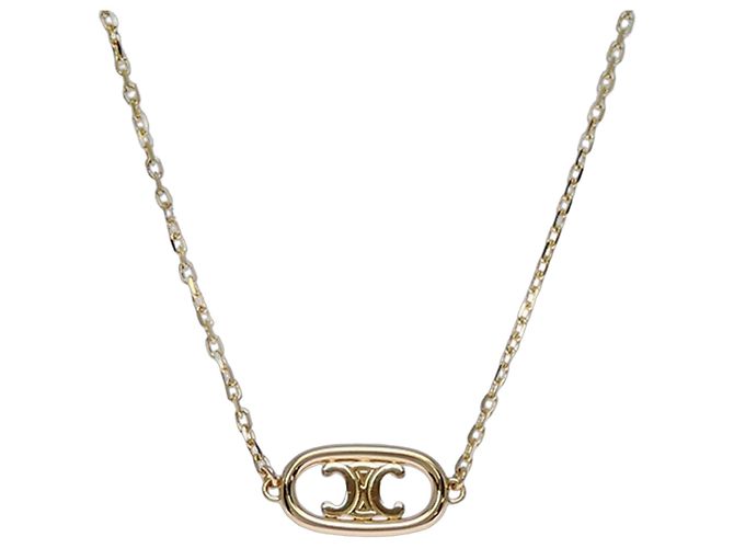 Céline Collana Celine Au750YG Maillon Triomphe