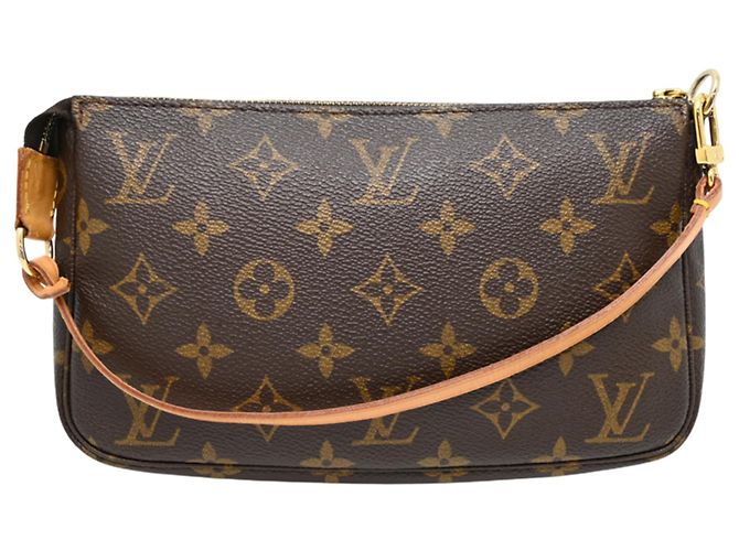 Louis Vuitton Pochette Accessoires Pouch Braun