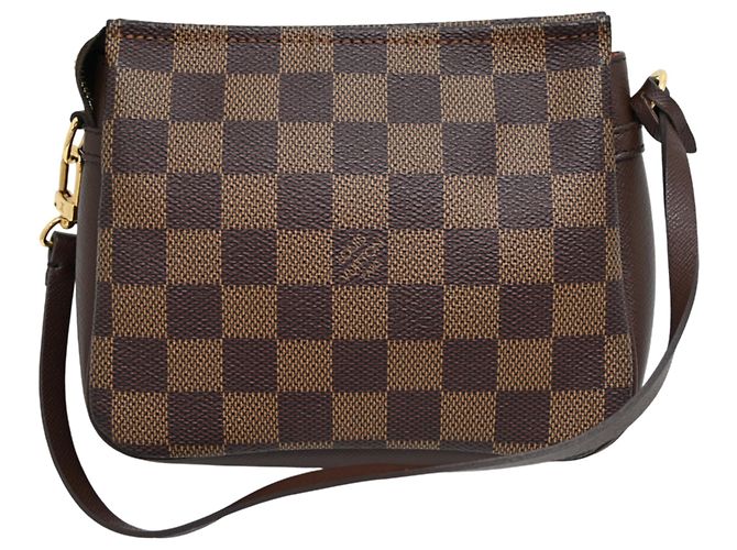 Necessaire Louis Vuitton Damier Ebene Marrom