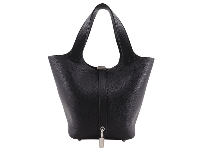 Hermès Sac à main Hermes Picotin Lock 18 PM Noir
