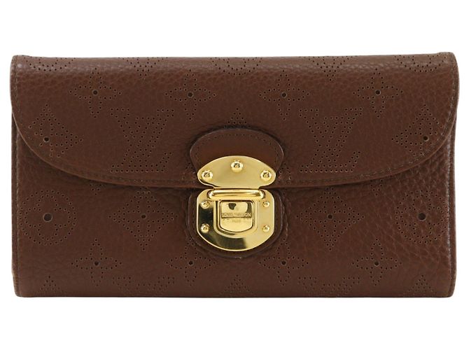 Louis Vuitton Portefeuille Amelia Long Wallet Brown