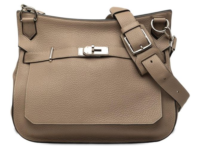 Hermès Borsa a tracolla Hermes Jypsiere 34 Beige