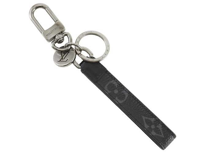 Porta-chaves Louis Vuitton Monogram Eclipse Preto Monograma