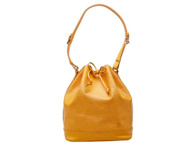 Borsa Louis Vuitton Epi Noe a tracolla Giallo