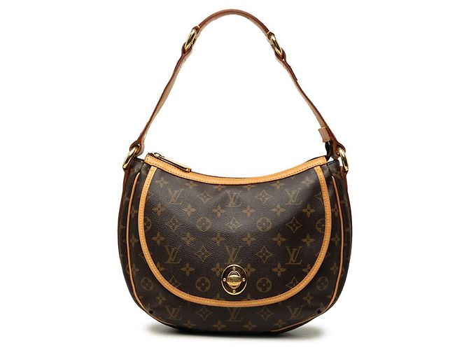 Bolsa de Ombro Louis Vuitton Monogram Tulum PM Marrom