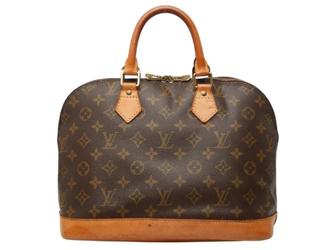 Borsa Louis Vuitton Monogram Alma Marrone