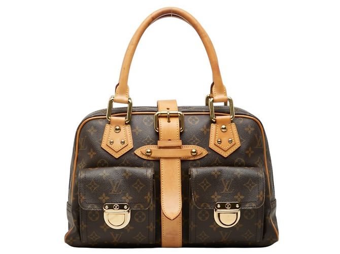 Bolsa Louis Vuitton Monogram Manhattan GM Marrom