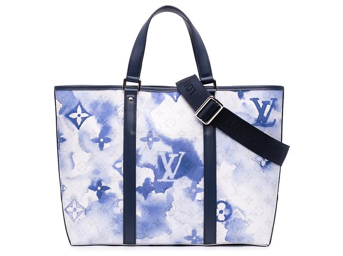 Louis Vuitton Blue Monogram Watercolor Weekend Tote PM