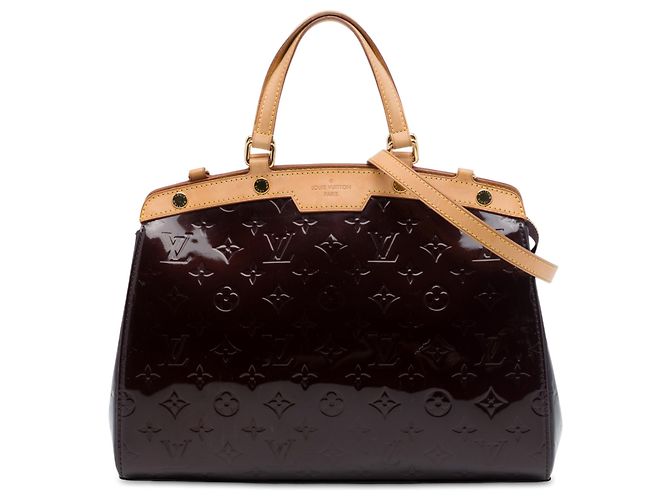 Louis Vuitton Purple Monogram Vernis Brea MM Violet