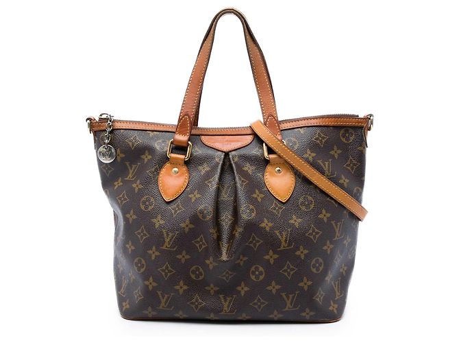 Louis Vuitton Brown Monogram Palermo PM Marron