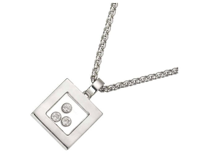 Collar Chopard Happy Diamonds Square
