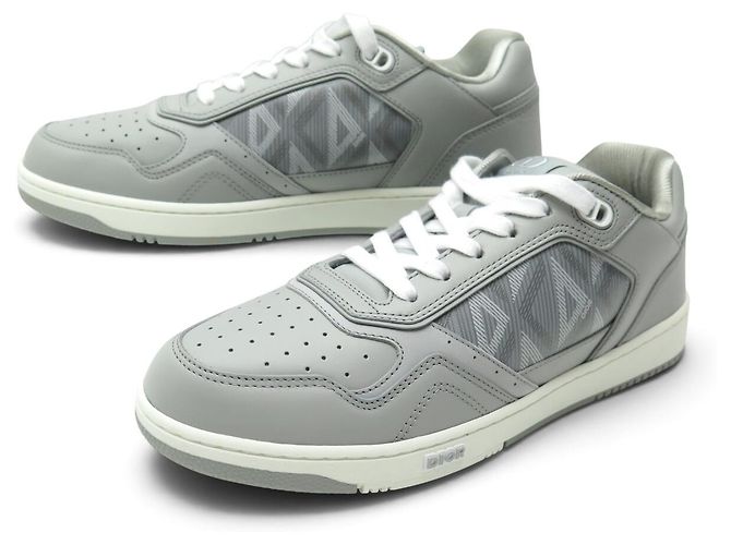 NEUE DIOR B27 UPTOWN LOW SNEAKERS DIAMOND GREY 3SN272ZPP 42 Grau