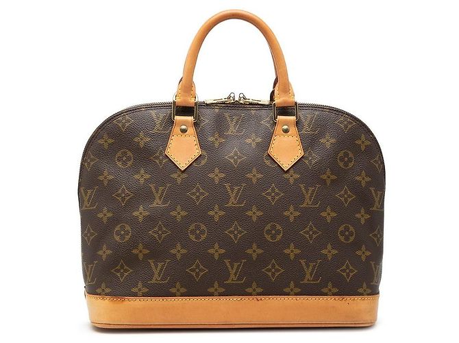 Sac à main Louis Vuitton Alma PM Marron