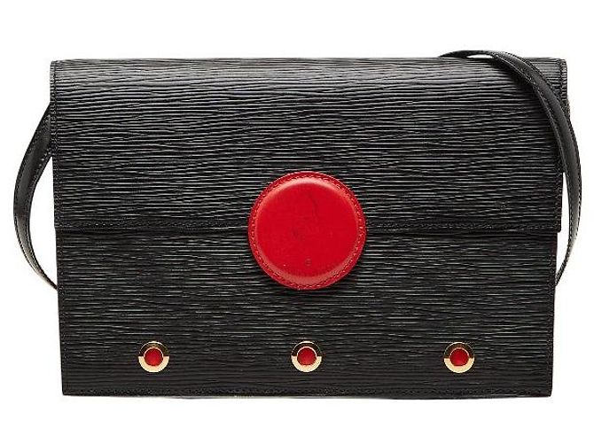 Louis Vuitton Epi Ubro 2WAY Shoulder Clutch Nero