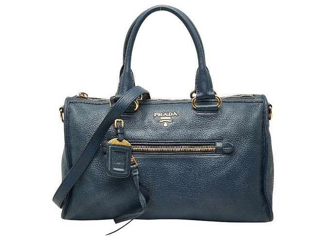 Bolsa Prada 2WAY azul