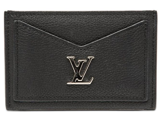 Louis Vuitton Portecartes Lockme Card Case Black