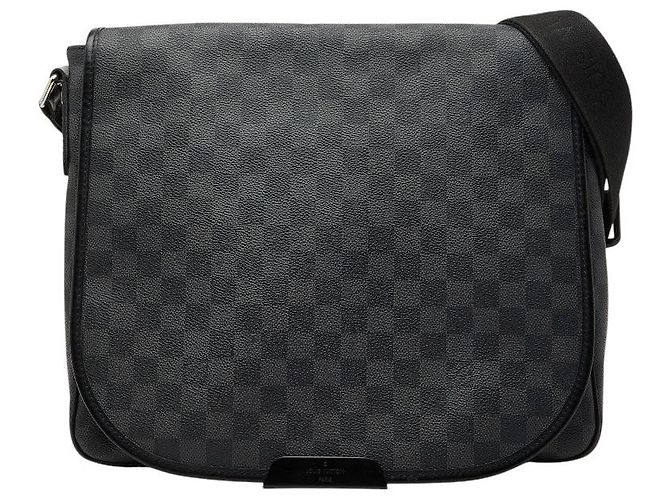 Borsa a tracolla Louis Vuitton Daniel MM Nero