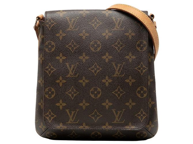 Bolsa de Ombro Louis Vuitton Musette Salsa Marrom
