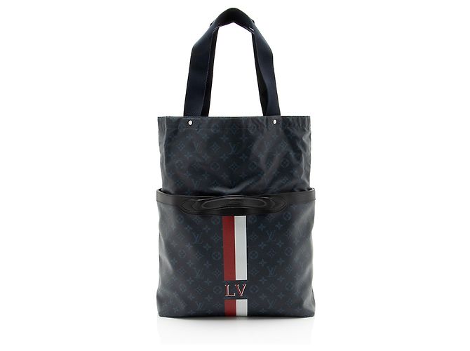 Sac Cabas Ultralight Louis Vuitton Monogram Cobalt Stripe Bleu