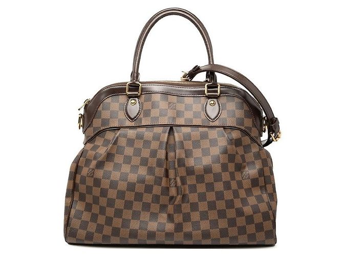 Bolsa Louis Vuitton Damier Trevi GM Marrom