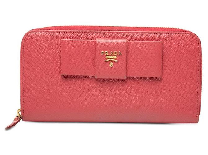 Cartera larga Prada Fiocco Rosa