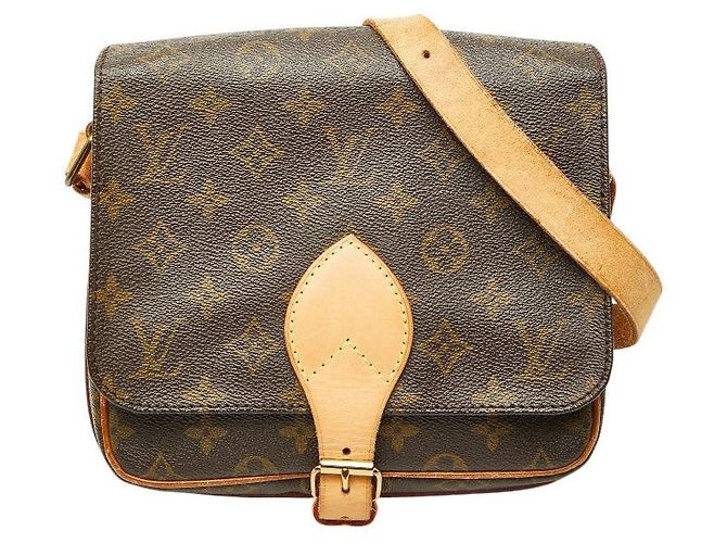 Borsa a tracolla Louis Vuitton Monogram Marrone