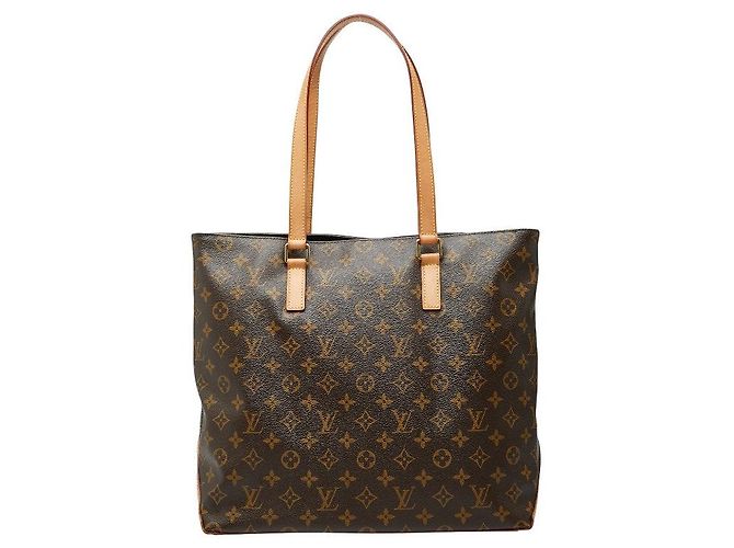 Louis Vuitton Monogram Cabas Mezzo Tote M51151 Marron