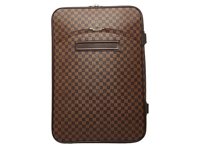 Mala de viagem Louis Vuitton Pegase 65 Marrom