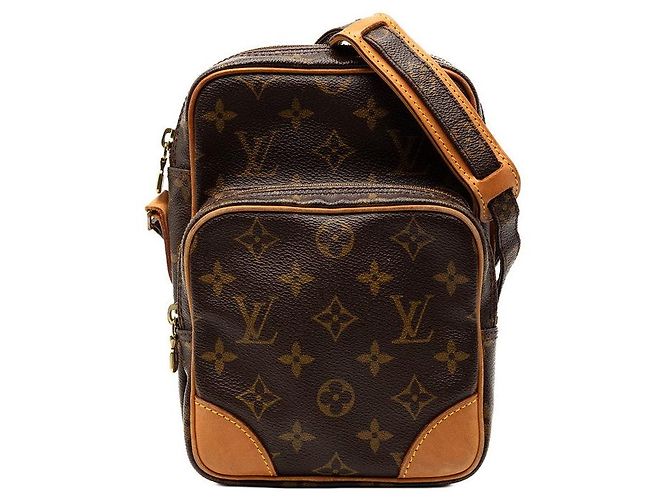 Bolsa Tiracolo Louis Vuitton Monogram Amazon Marrom