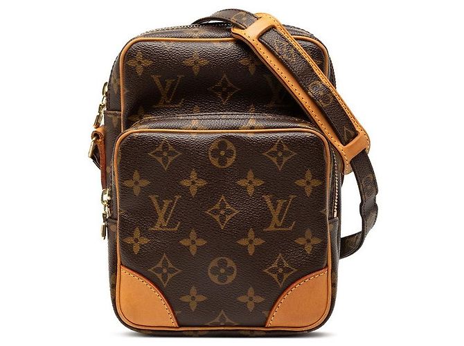Borsa a tracolla Louis Vuitton Amazon Marrone