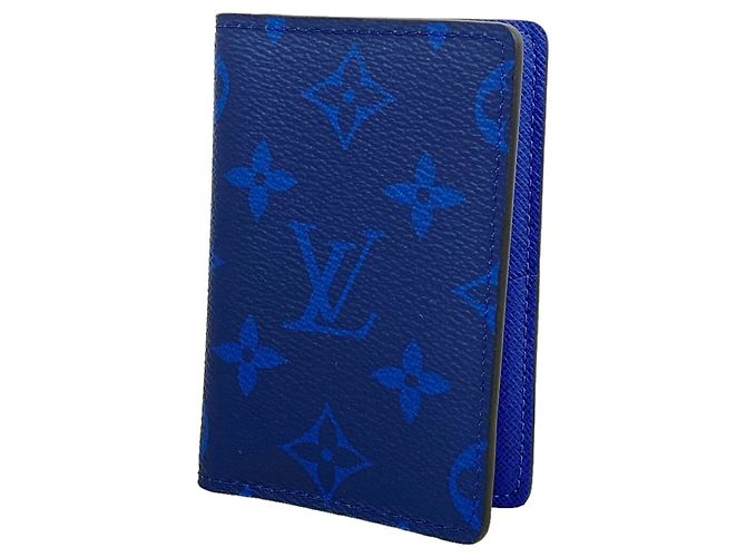 Organizer Tarjetero Louis Vuitton Taigarama Azul