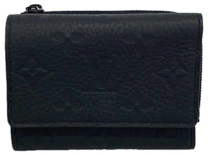Louis Vuitton Tri-fold Wallet Black