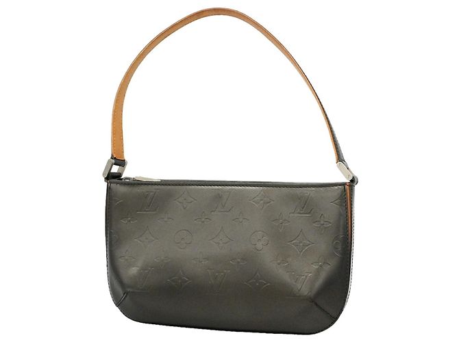 Borsa Louis Vuitton Monogram Mat Fowler M55142 Noir Nero