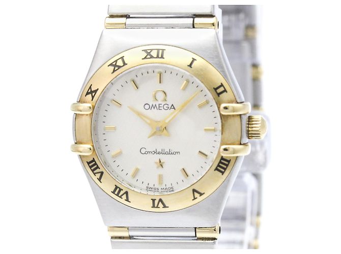Orologio Omega Constellation da donna in acciaio e oro 18K