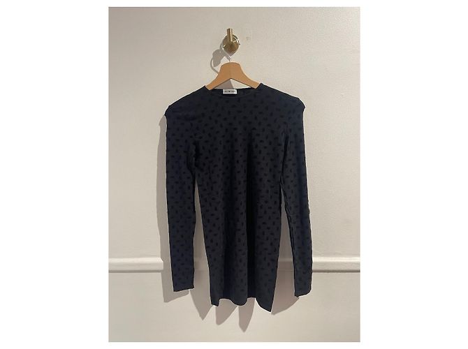 Top Balenciaga nero T.M