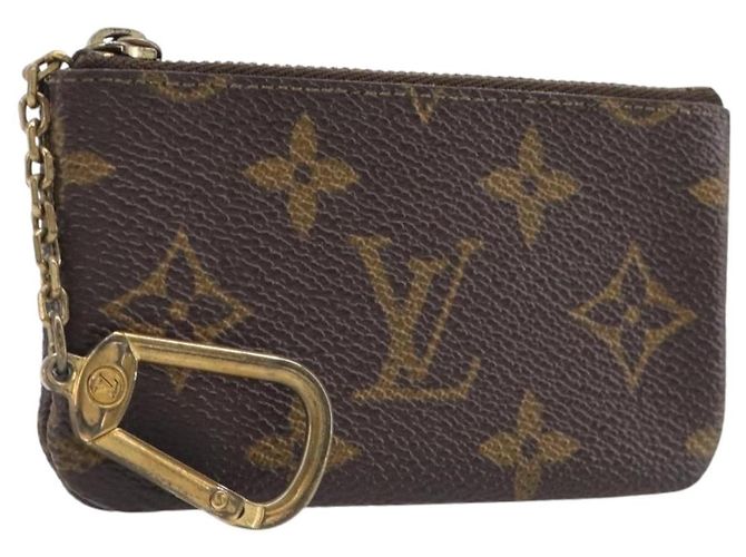 LOUIS VUITTON Monogram Pochette Cles Monedero M62650 LV Auth 204619 Monograma