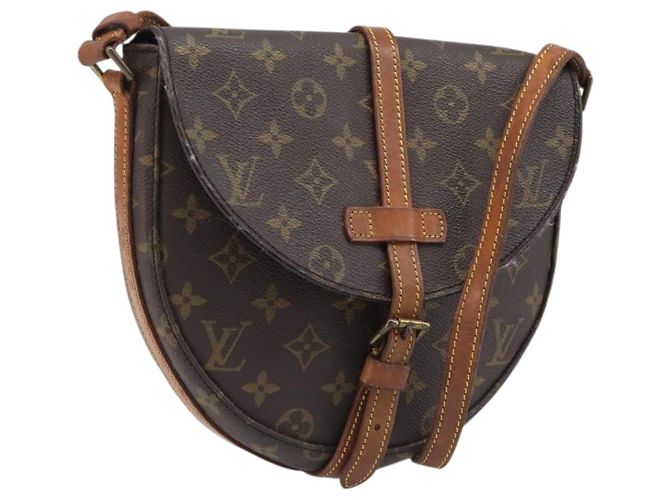 LOUIS VUITTON Bolsa de Ombro Monogram Chantilly MM M51233 LV Auth 201297 Monograma