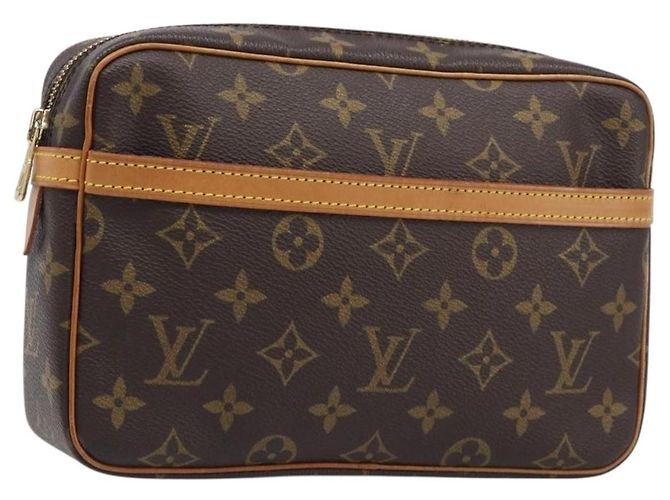 LOUIS VUITTON Monogram Compiegne 23 Clutch Bag M51847 LV Auth BA15497A Monogramm