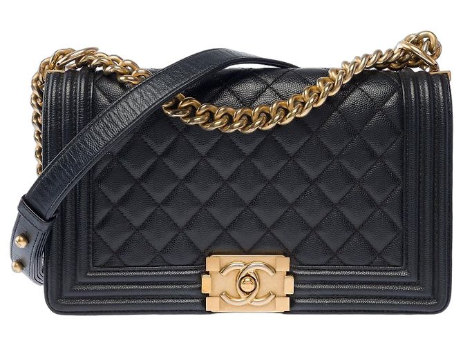 Borsa CHANEL Boy in Pelle Nera - 103928 Nero