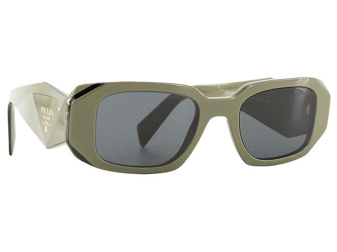 PRADA - Gafas de sol Prada en acetato caqui