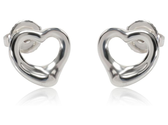 Orecchini Tiffany & Co. Elsa Peretti Open Heart in argento sterling