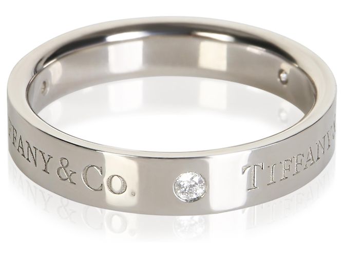 Tiffany & Co. T&Co. Ring aus Platin und Diamanten