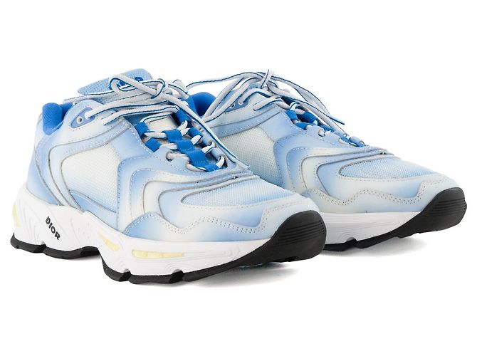 Autre Marque DIOR - Sneakers CD1 Dior in tela e pelle blu e bianca (T42)