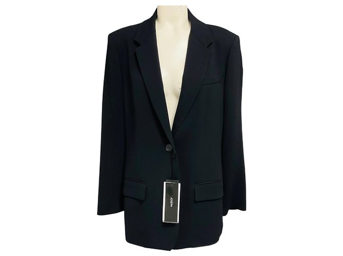 Giacca Joseph Black Jackie Comfort Cady Jacket Nero