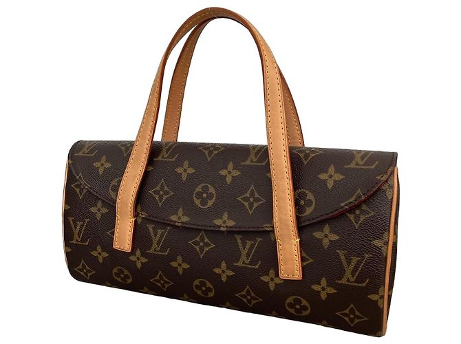 Sac à main Louis Vuitton Sonatine Monogram Marron