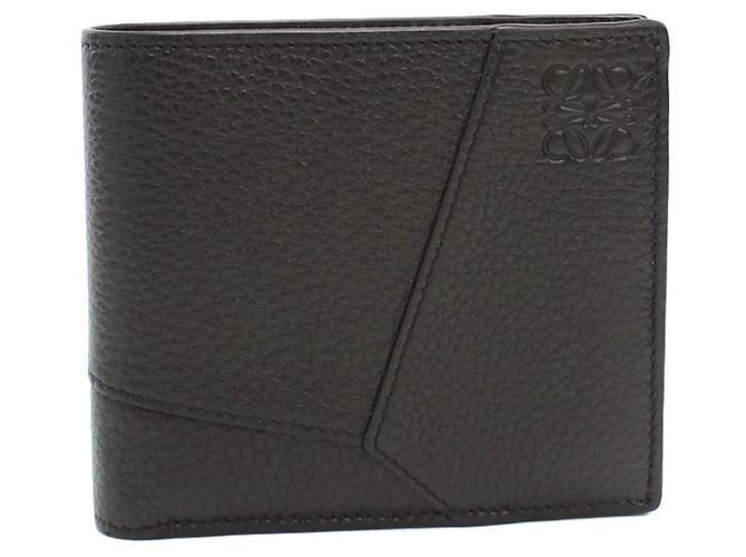 Loewe Bifold Coin Wallet - Men's Black