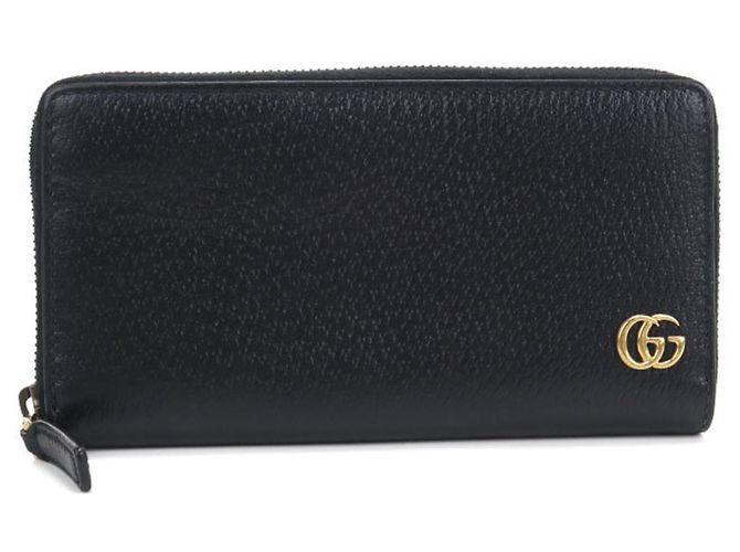 Marmont Cartera larga bi-fold Gucci Negro