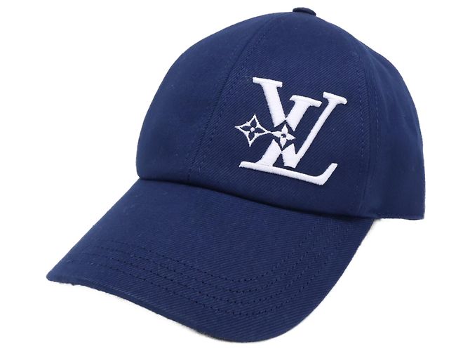 Cappello Louis Vuitton LV Smash Hat Marine da uomo