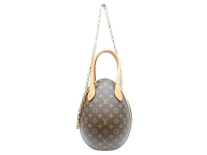Bolsa de Ombro Louis Vuitton Monogram Egg Marrom