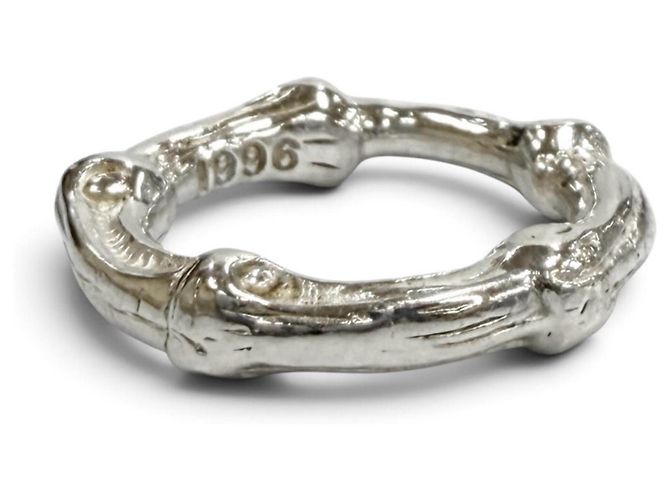 Autre Marque Tiffany & Co. Bamboo Band Ring Silber